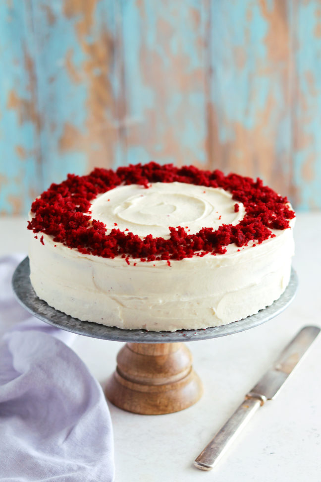 gå i stå Claire mineral Red velvet cake – Camilla Hamid