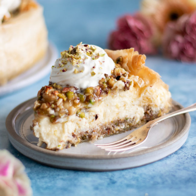 baklava cheesecake
