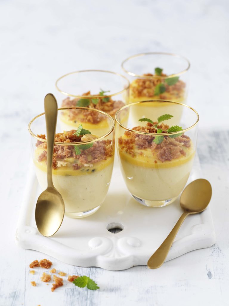 vit choklad pannacotta