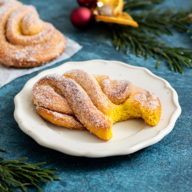 sockerbullar saffran