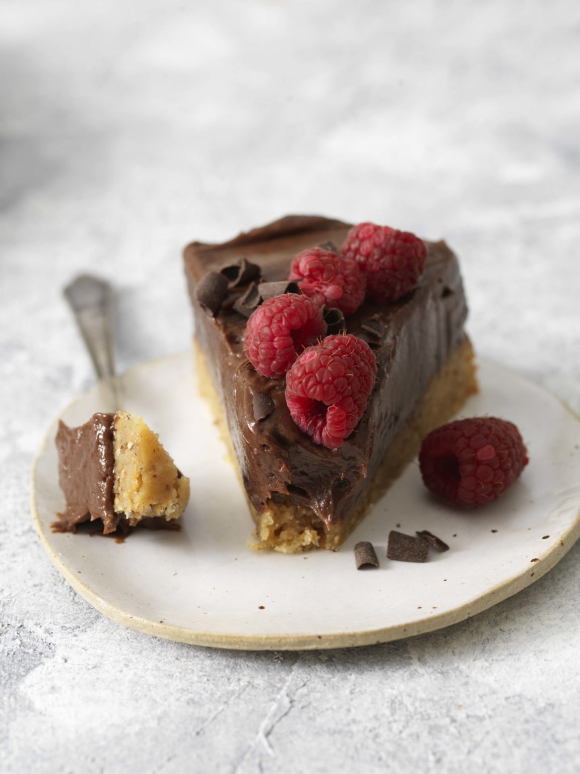 chocolate nutella cheesecake Camilla Hamid