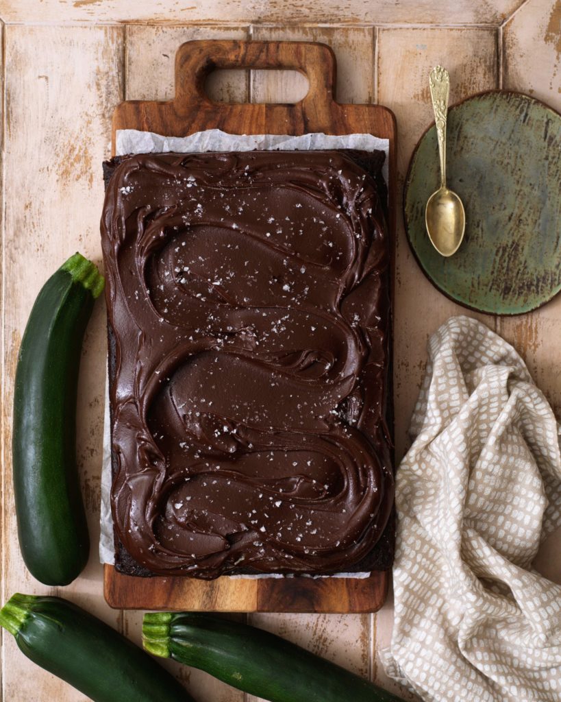 chokladkaka med zucchini